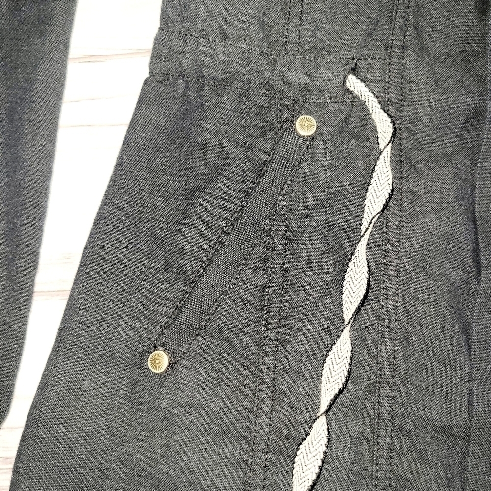 Cabi Grey Weekender Jacket With Drawstring Waist … - image 6